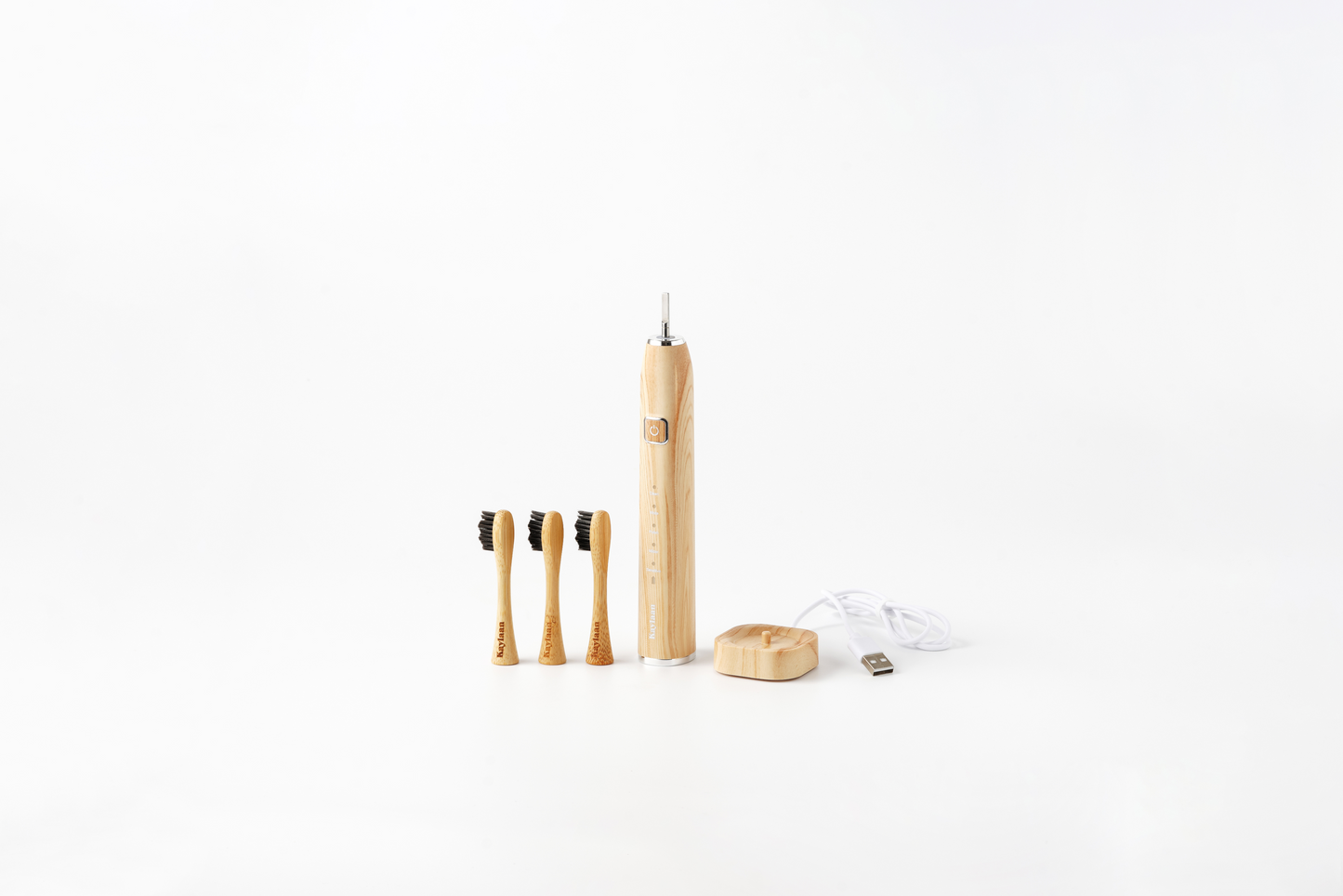 Kaylaan Bamboo Electric Toothbrush -  SOLD OUT (Taking Back Order. Ship Date July 1)